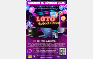 LOTO#2 - Spécial Electro du Samedi 15 Février 