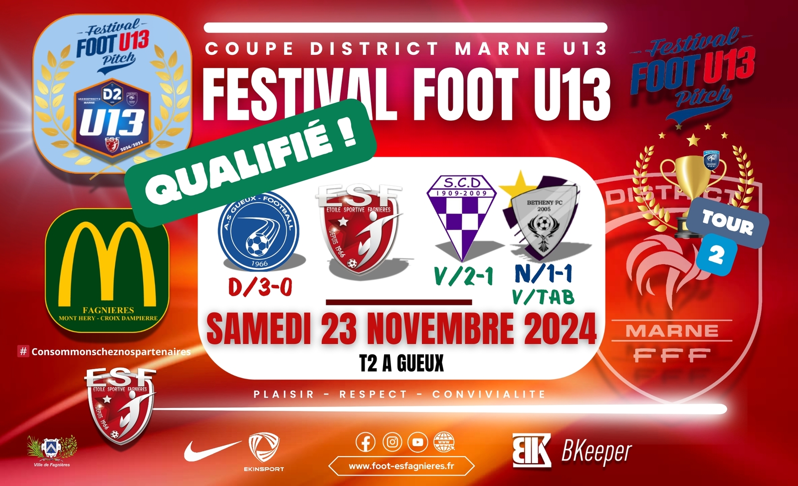 U13 MARNE D2 - FESTIFOOT T2 A GUEUX