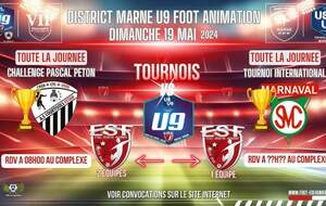 U8/U9 - TOURNOIS A COURTISOLS ET ST DIZIER