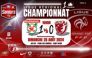 SENIORS R1 LIGUE/J01 - SC MARNAVAL VS ES FAGNIERES