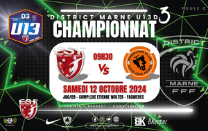 U13D3/J06 -  ES FAGNIERES VS SC COTE DES NOIRS