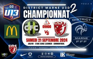 U13D2/J03 -  FC CORMONTREUIL VS ES FAGNIERES