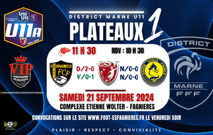 U11A EXCELLENCE - PLATEAU A FAGNIERES