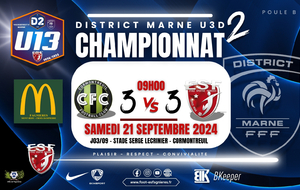 U13D2/J03 -  FC CORMONTREUIL VS ES FAGNIERES