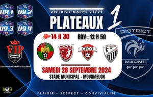 U8/U9 - PLATEAU A MOURMELON - 4 EQUIPES