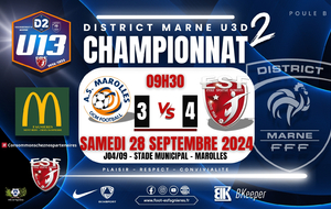 U13D2/J04 -  AS MAROLLES VS ES FAGNIERES