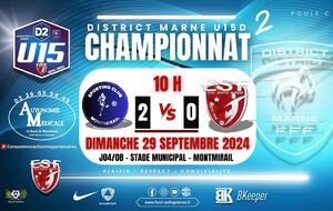 U15D2/J04 - SC MONTMIRAIL VS ES FAGNIERES