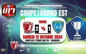 U17R2 - COUPE GRAND EST T1 - ES FAGNIERES VS FC VITRY