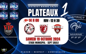 U8/U9 - PLATEAU A SEPT SAULX