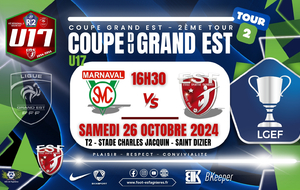 🏆 U17R2 - COUPE GRAND EST T2 - SC MARNAVAL VS ES FAGNIERES