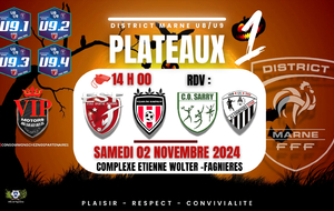 U8/U9 - PLATEAU A FAGNIERES - 4 EQUIPES