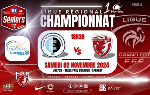 SENIORS R1 LIGUE/J09 - RC EPERNAY VS ES FAGNIERES