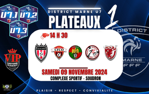 U7 - PLATEAU A SOUDRON - 3 EQUIPES