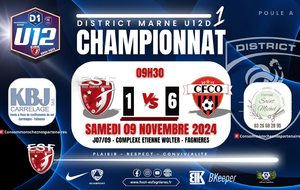 U12D1/J07 - ES FAGNIERES VS CHALONS FCO