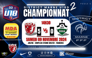 U18D2/J06 - ES FAGNIERES VS ASPTT CHALONS