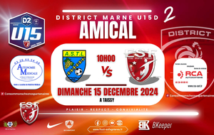 U15D2 - AMICAL - AS TAISSY VS ES FAGNIERES