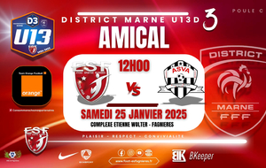 U13D3 - AMICAL - ES FAGNIERES VS ASVA