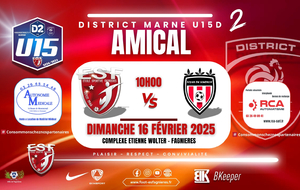 U15D2 - AMICAL - ES FAGNIERES VS SOUDRON