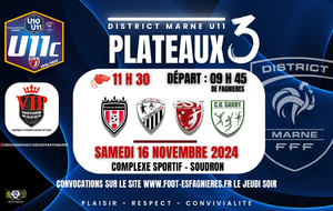 U11C PROMOTION - PLATEAU A SOUDRON