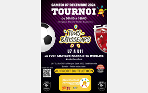 TOURNOI TELETHON 2024 A FAGNIERES