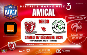 U13D3 - AMICAL - ES FAGNIERES VS AVIZE GRAUVES US