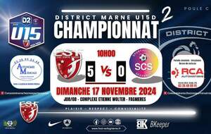 U15D2/J08 - ES FAGNIERES VS SC SEZANNE