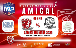 U12D1 - AMICAL - ES FAGNIERES VS FP REIMS MURIGNY 