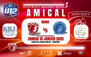 U12D1 - AMICAL - ES FAGNIERES VS GUEUX AS