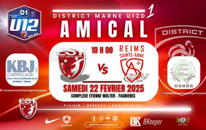 U12D1 - AMICAL - ES FAGNIERES VS REIMS STE ANNE