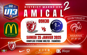 U13D2 - AMICAL - ES FAGNIERES VS SC MONTMIRAIL 