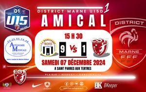 U15D1 - AMICAL - TROYES MUNICIPAUX VS ES FAGNIERES1