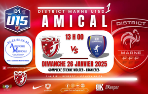 U15D1 - AMICAL - ES FAGNIERES VS FC MORGENDOIS