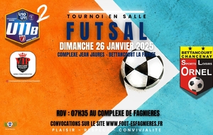 U11B - TOURNOI FUTSAL A L'ORNEL