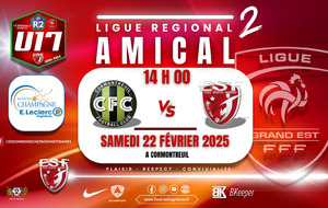 U17R2 - AMICAL - CORMONTREUIL FC VS ES FAGNIERES