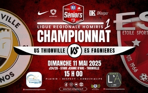 SENIORS R1 LIGUE J24/26 - US THIONVILLE LUS. VS ES FAGNIERES