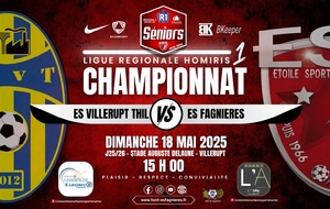 SENIORS R1 LIGUE J25/26 - ES VILLERUPT THIL VS ES FAGNIERES