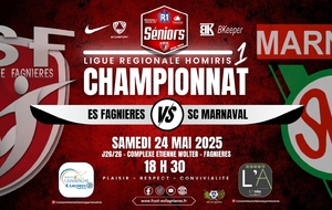 SENIORS R1 LIGUE J26/26 - ES FAGNIERES VS SC MARNAVAL