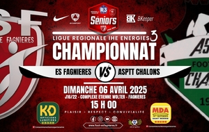 SENIORS R3 LIGUE J16/22 - ES FAGNIERES VS ASPTT CHALONS