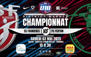 U18D2 - J06/09 - ES FAGNIERES VS FC FERTON