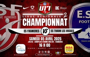 U17R2 J16/22 - ES FAGNIERES VS ES THAON LES VOSGES