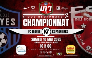 U17R2 J19/22 - FC ELOYES VS ES FAGNIERES