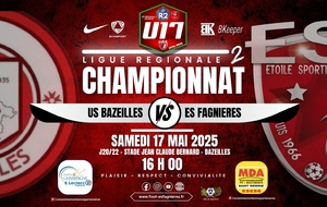 U17R2 J20/22 - US BAZEILLES VS ES FAGNIERES