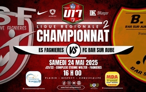 U17R2 J21/22 - ES FAGNIERES VS FC BAR SUR AUBE