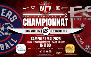 U17R2 J22/22 - COS VILLERS VS ES FAGNIERES