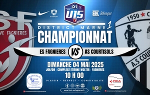 U15D1 - J06/09 - ES FAGNIERES VS AS COURTISOLS