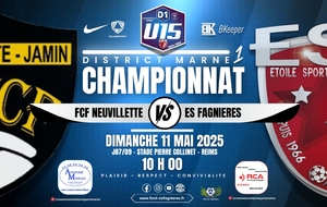 U15D1 - J07/09 - FCF NEUVILLETTE VS ES FAGNIERES