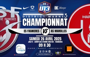 U13D3 - J05/11 - ES FAGNIERES VS AS MAROLLES