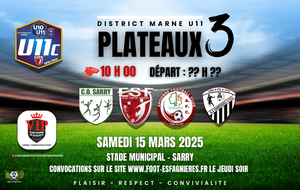 U11 PROMOTION - PLATEAU A SARRY