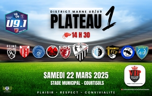 U8/U9.1 - PLATEAU A COURTISOLS - 1 EQUIPE