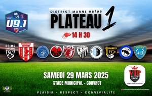 U8/U9.1 - PLATEAU A COUVROT - 1 EQUIPE